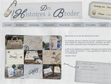 Tablet Screenshot of deshistoiresabroder.com